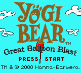 Yogi Bear Great Balloon Blast screenshot 3 for GameBoy Color